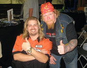 Me with Roy Fields, Lakeland, Florida 2008